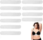 [Lueear] Under Bra Sweat Liners | Under Breast Sweat Absorber Pads | 10X Reusable Moisture-Wicking Skinfold Separators For Underboob Tummy Postpartum Hot Weather