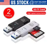 USB 3.0 SD Card Reader for PC Micro SD Card to USB Adapter Card Reader for Cam
