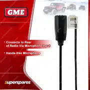 GME Hands-free Pillar Mount Microphone MC006 - To Suit Radio TX4500WS