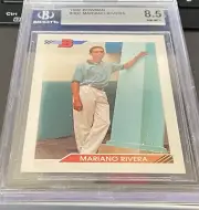 1992 Bowman Mariano Rivera #302 RC BGS 8.5 “NM-MT+” Yankees HOF CENTERED SUB 9.5