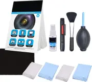 Professional Camera Cleaning Kit for DSLR Cameras with Lens Cleaning Fluid