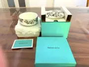 Tiffany Co. Sakura Bonbonnière Ceramic Small Box Japan Limited Used