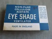 Vintage Celluloid Eye Patch in Original Box.