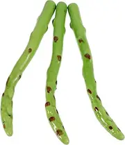 BESPORTBLE Faux Vegetable Props Set of Lifelike Asparagus for Kitchen Decor Food Photography Displays