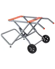 Portable Table Saw Stand with Wheels 158.76 kg Load Capacity Rolling