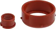 X AUTOHAUX 2pcs Red Turbo Intake Seal Rubber A6420940080 for Mercedes-Benz R320 2007-2008 for Mercedes-Benz E320 2007-2008 for Mercedes-Benz ML320 2007-2008