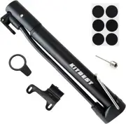 Bike Pump Portable, Compatible with Presta and Schrader Valve，Ball Pump Inflator