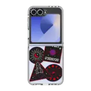 Galaxy Z Flip6 Clear Case Stay Curious