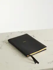 [Smythson] Smythson - Soho Panama 2024 Textured-leather Weekly Diary - Black - One size One size Black