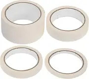 KITANDOVE High-Temperature Masking Tape Roll 4 Rolls Automotive Painting Masking Tape Non-Slip
