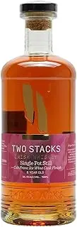 Two Stacks Single Pot Still Cab Franc Ice Wine Cask Finish 6 Year Old Irish Whiskey 700ml