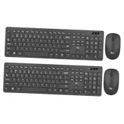 (2pack) Wireless Keyboard and Mouse Combo - Standard Office PC Keyboard 2PACK