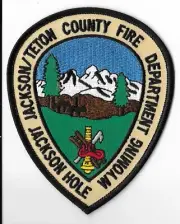 Jackson/Teton County Fire Department Jackson Hole, Wyoming Patch V1