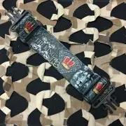 NEW KM Paintball V-Force Grill Mask Goggle Strap - L.E. The King