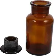 OKUMEYR Glass Reagent Bottle Wide Mouth Lab Glass Bottles for Chemical Use and Easy to Clean Accurate Dispensing for Reliable Experimental Results for Laboratories