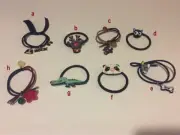Elastic Hair ties, ponytail holders, Head Band Hairbands, women fashion