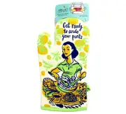 Blue Q "Undo Your Pants" Retro Fun Oven Mitt Housewarming Gift NWT