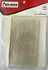 Pre-Size 112 HO Cut Brick Stone Wall Layout Train Scenery Building Structure