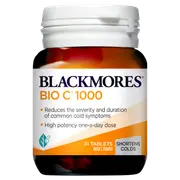 Blackmores Bio C 1000mg Vitamin C 31 Tablets