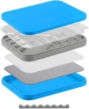 ADTZYLD Stay Wet Palette for Acrylic Miniature Painting Kit 50PCS Paper,2 Spo...
