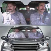 Funny The Office Sitcom Car Sun Shade, Michael Scott Dwight Schrute Car Sunshade