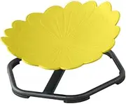 FytStycale Swivel Chair for Kids, Wobble Chair, Non-Slip Sensory Swivel Chair, Rotating Chair Seat for Boys and Girls, Improves Balance, Yellow, as described