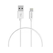 Verbatim Charge And Sync Usb C Cable 1M White Usb C To Usb A