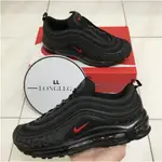 【正貨爆款】NIKE AIR MAX 97 全黑 黑魂 黑紅 滿版 3M 反光 OG AR4259-001 男 女