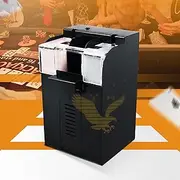 8 Deck Fully Automatic Card Dealer Shuffler, Automatic Shuffling Sorter Machine with Dual Card Slot and Handle Design, Dealing Cards Quickly and Evenly, Intelligent Recognition, for UNO