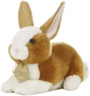 Aurora - Small Brown Miyoni - 8" Dutch Rabbit - Adorable Stuffed Animal