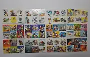 Disney Vintage POGS Lot of 72 POG sheet uncut Rare GOOFY Sports Donald Dumbo ETC