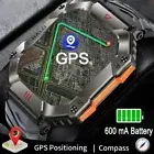 GPS Tracker Smart Watch Fitness Waterproof Smartwatch AI Voice Bluetooth Call