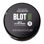 Revlon ColorStay Blot Face Powder, Oil Absorbing Setting Powder, Makeup Stocking