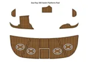 Sea Ray 380 Swim Platform Step Pad Boat EVA Foam Faux Teak Deck Floor Mat