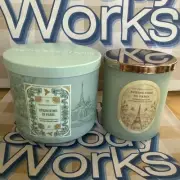 Bath & Body Works SPRINGTIME IN PARIS 3 Wick and Single Wick Candle Bundle NEW