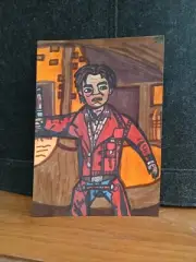 Drawing Wyatt Texas Chainsaw Massacre Horror Leatherface Skeet Ulrich Bullseye