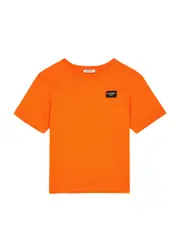 Dolce & Gabbana Kids Logo Cotton T-shirt (2-6 Years) - Orange - 06YR (6 Years) 06YR (6 years)