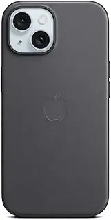 [Apple] iPhone 15 FineWoven Case with MagSafe — Black ​​​​​​​