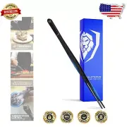 Professional Quality Kitchen Tongs - 12" with Non-Reflective Titanium Finish