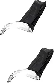 2pcs Rainproof Mower Cover Lawnmower Covers Mower Dust Hood Lawn Mower Hood Tarps Push Mower Cover Mower Outdoors Cover Heavy Duty Tarp Lawn Mower Cover Mower Sunproof Cover