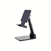 Black Desk Mobile Phone Holder Stand For IPhone IPad Xiaomi Adjustable Desktop Tablet Holder Universal Table Cell Phone Stand