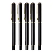 5 Pcs Signature Pens for Teacher Students Adult Fountain Pens Smooth Writing Pen