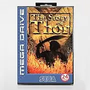 Royal Retro The Story of Thor Boxed Version 16bit MD Game Card For Sega MegaDrive Sega Genesis Systems-(PAL-E)