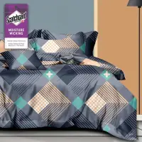 在飛比找momo購物網優惠-【Seiga 飾家】使用技術專利吸濕排汗六件式床罩組台灣製造