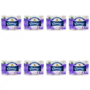 48pc Kleenex 3-Ply Toilet Paper Comfort Care Bathroom Tissue Rolls 180-Sheets