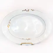 HUTSCHENREUTHER RIVOLI Fleuron Shape Small Oval Platter NEW NEVER USED Germany