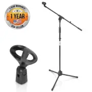 Pyle Tripod Microphone Stand W/ Extending Boom Height Adjustable PMKS3