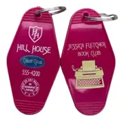 80S Tv Show Murder She Wrote Inspired Key Tag