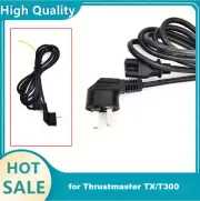 1Pc 3M Power Cord Cable for Thrustmaster TX/T300 Black AAU
