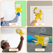 Paint Edger Roller Brush Kit Plastic Wall Paint Roller House Decoration 〠〠